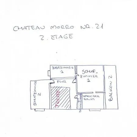 Terraced House Chateau Morro No 21 Apartament Morro Jable